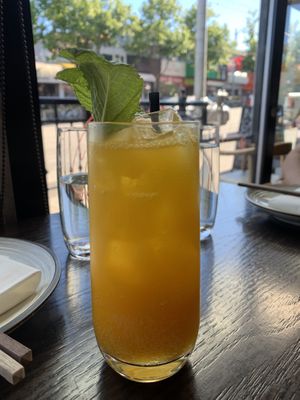 Mango lemonade  at Chi in Vancouver