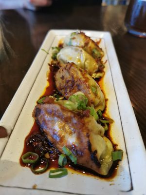 Potstickers at Chi in Vancouver