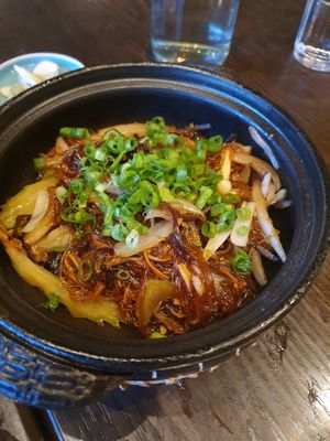 Cellophane noodles at Chi in Vancouver