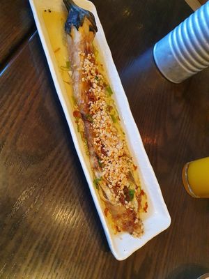 Eggplant at Chi in Vancouver