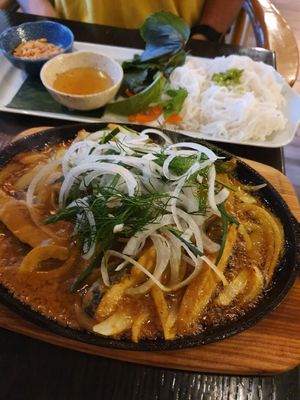 Phish skillet at Chi in Vancouver