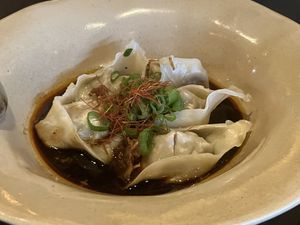 Dumplingss  at Chi in Vancouver