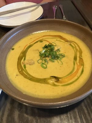 Squash curry  at Chi in Vancouver