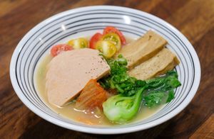 Tonkatsu Ramen at Chi in Vancouver