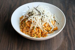 Kimchi Fried Rice at Chi in Vancouver