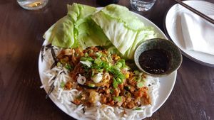 Duk wrap at Chi in Vancouver