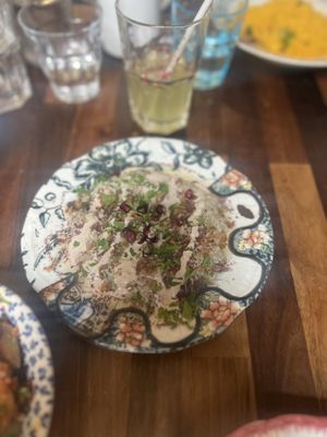 Hummus   at La Cantine de Sam in Paris