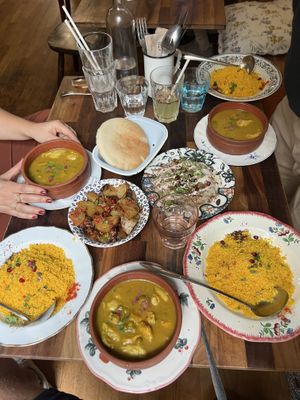 Table  at La Cantine de Sam in Paris