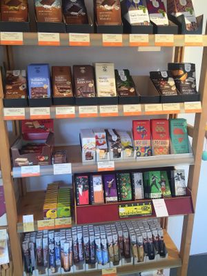 fair chocolate  at Weltladen FairOst in Stuttgart