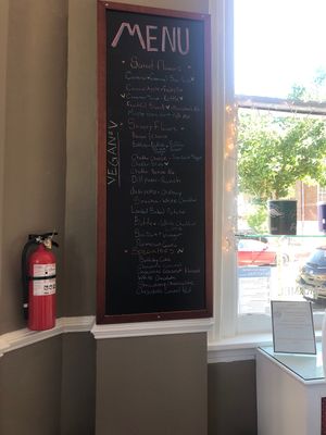 Several new vegan flavors!  at Jus Pop'n in Fredericksburg