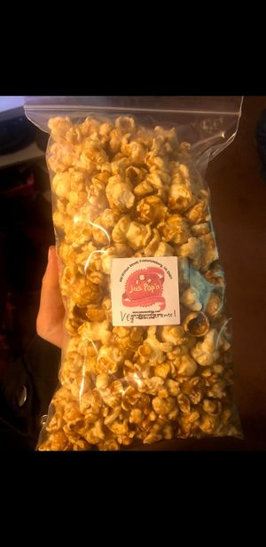 Vegan caramel at Jus Pop'n in Fredericksburg