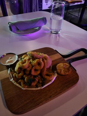 "calamari" at Neon Tiger in Charleston