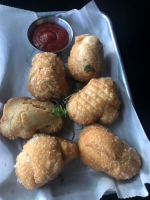 Garlic knots  at Neon Tiger in Charleston