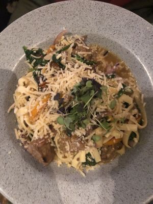 Veggie pasta (special)  at Neon Tiger in Charleston