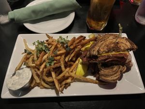Reuben sandwich   at Neon Tiger in Charleston