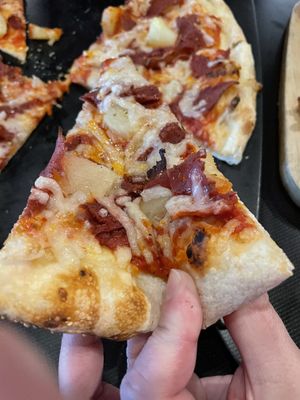 Hawaiian pizza  at Neon Tiger in Charleston