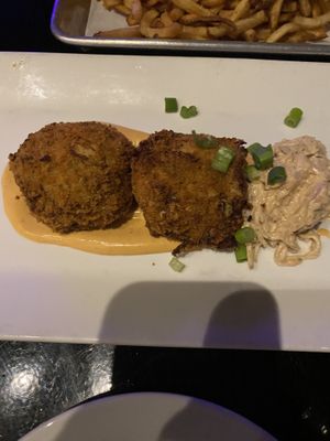  Crab cakes  at Neon Tiger in Charleston