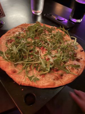 Mushroom pizza  at Neon Tiger in Charleston