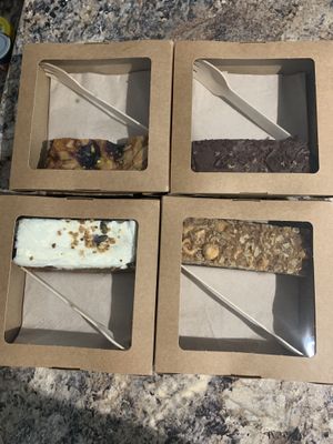 Cakes at Plant & Planet in Castleton