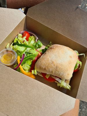 BLT sandwich at Plant & Planet in Castleton