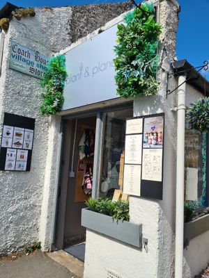 Outside at Plant & Planet in Castleton