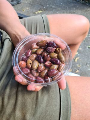 Olives at Plant & Planet in Castleton