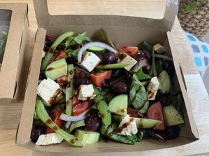 Feta salad  at Plant & Planet in Castleton