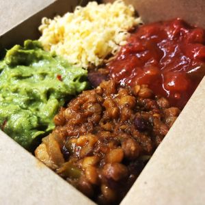 Texas bean chilli at Plant & Planet in Castleton