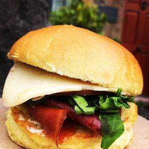 Deli sandwich at Plant & Planet in Castleton