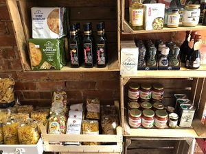 Picked up some cupboard staples too at Plant & Planet in Castleton