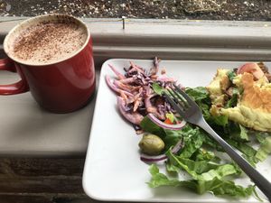 Finally eating in at Plant & Planet in Castleton