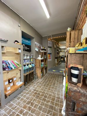 Inside the shop at Plant & Planet in Castleton