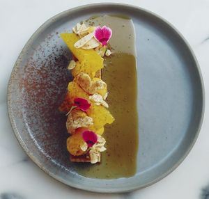 Almond orange coffee anis at Senhor Uva in Lisbon