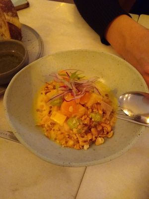 Ceviche at Senhor Uva in Lisbon