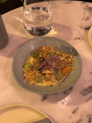 Jackfruit ceviche #Veganuary at Senhor Uva in Lisbon