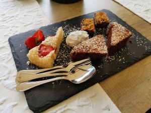 Cakes at Alpendorf Aktivhotel in St Johann Im Pongau