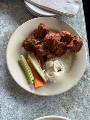 Cauliflower wings  at River City Brewing Company in Carmichael