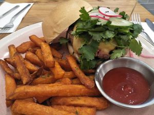 Impossible burger at The Park by Years in Kowloon