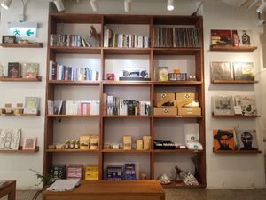 Books and vegan apparel at The Park by Years in Kowloon