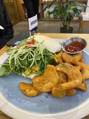 Tornado fries were amazing  at The Park by Years in Kowloon