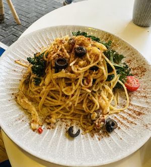 Delicous spaghetti  at The Park by Years in Kowloon