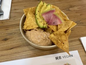 Tom yum nachos   at The Park by Years in Kowloon