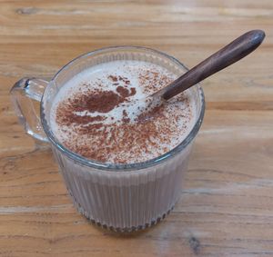 Local Ginger Cocoa Almond Milk 本地生薑可可杏仁奶 at The Park by Years in Kowloon