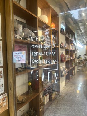 hours! cash only   at The Park by Years in Kowloon