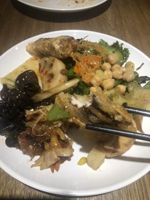 Super yummu at Ahimsa Buffet 無肉食 - Central in Kowloon