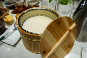 vegan desserts at Ahimsa Buffet 無肉食 - Central in Kowloon