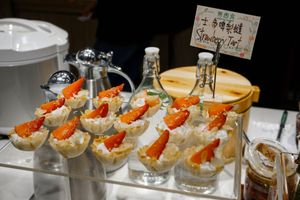 vegan desserts at Ahimsa Buffet 無肉食 - Central in Kowloon