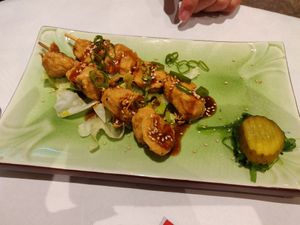 Skewers at De Yuan in Liege