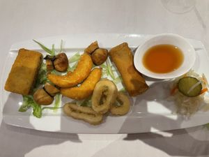 Vegan appetizers   at De Yuan in Liege