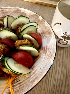 Falafel  at Freeduchio in Batumi